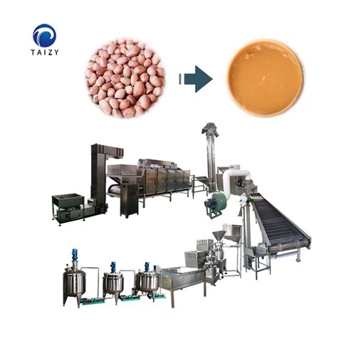 ピーナッツバター生産ライン