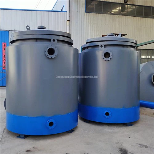 吊り上げ炭化装置