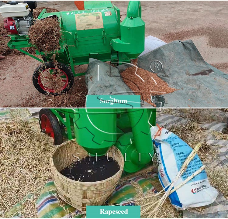 rapeseed thresher rapeseed thresher