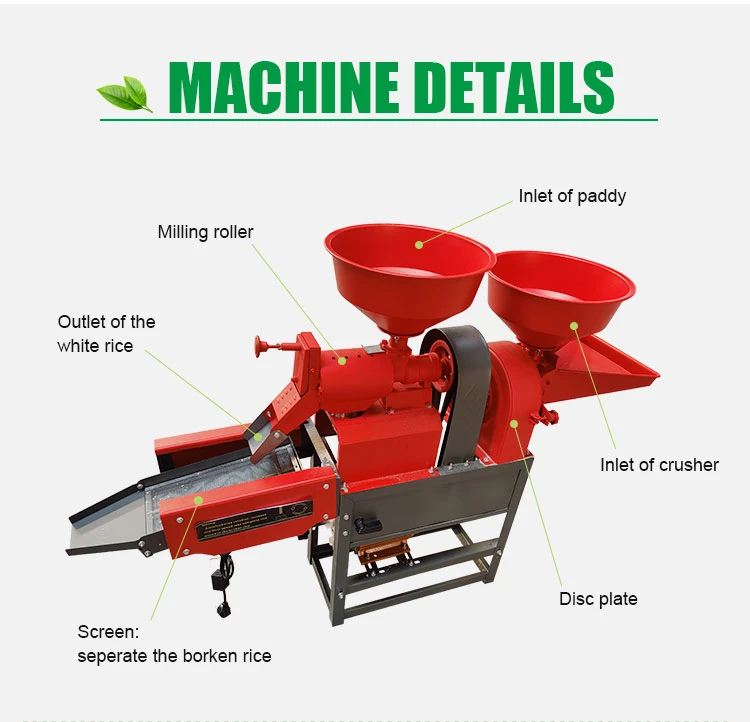 rice milling crushing machine rice milling crushing machine