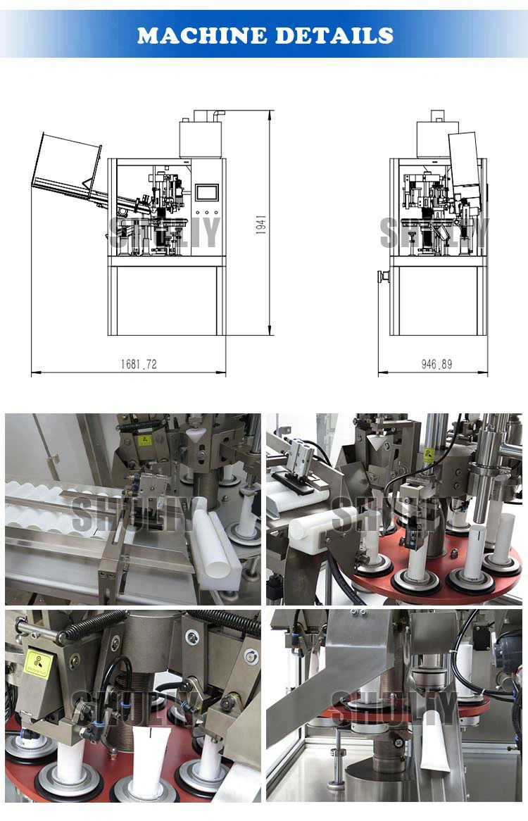 tube filling and sealing machine tube filling and sealing machine